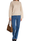 SECOND FEMALE TRÖJA ANNELEEN KNIT O-NECK BRAZILIAN SAND_91737.jpg