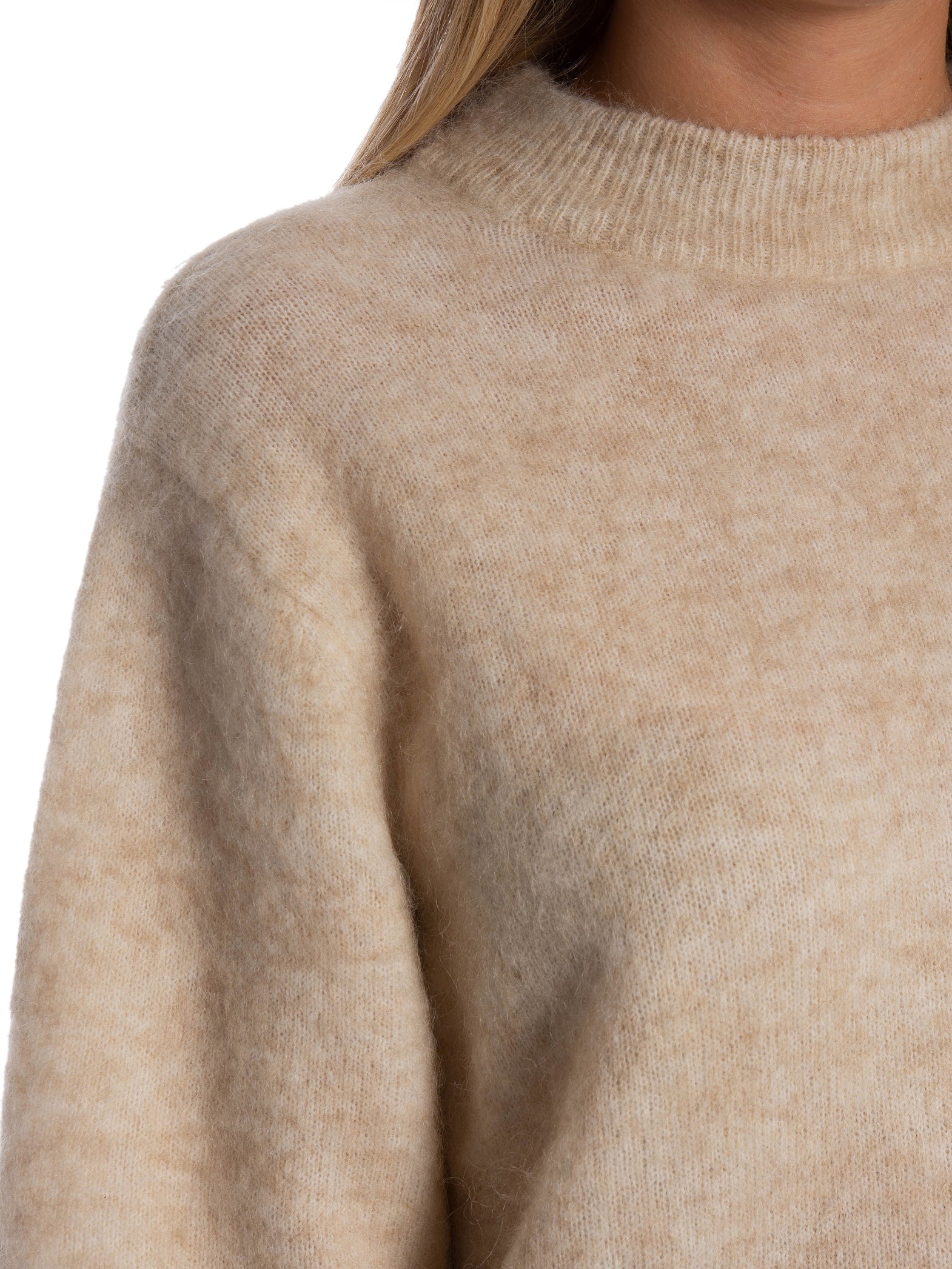 SECOND FEMALE TRÖJA ANNELEEN KNIT O-NECK BRAZILIAN SAND_91738.jpg