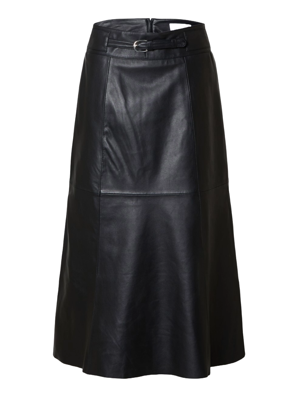 SELECTED FEMME SKINNKJOL ELLA HW LEATHER BLACK_93712.jpg