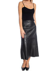 SELECTED FEMME SKINNKJOL ELLA HW LEATHER BLACK_93784.jpg