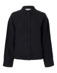 SELECTED FEMME SKJORTA LINNIE LS LINEN BLACK_96869.jpg