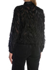 SELECTED FEMME SKJORTA MYLINE LS FLUFFY CROPPED BLACK _91547.jpg