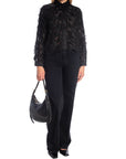 SELECTED FEMME SKJORTA MYLINE LS FLUFFY CROPPED BLACK _91548.jpg