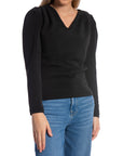SELECTED FEMME TOPP FENJA V-NECK BLACK_94202.jpg