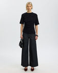 SELECTED FEMME TOPP OLINE LIGHT TWIST BLACK_113296.jpg
