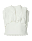 SELECTED FEMME TOPP VINELLE PLEATED SNOW WHITE_109037.jpg