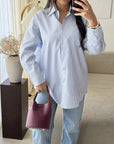 SKJORTA CLASSIC OVERSIZED STRIPED BLUE_98112.jpg