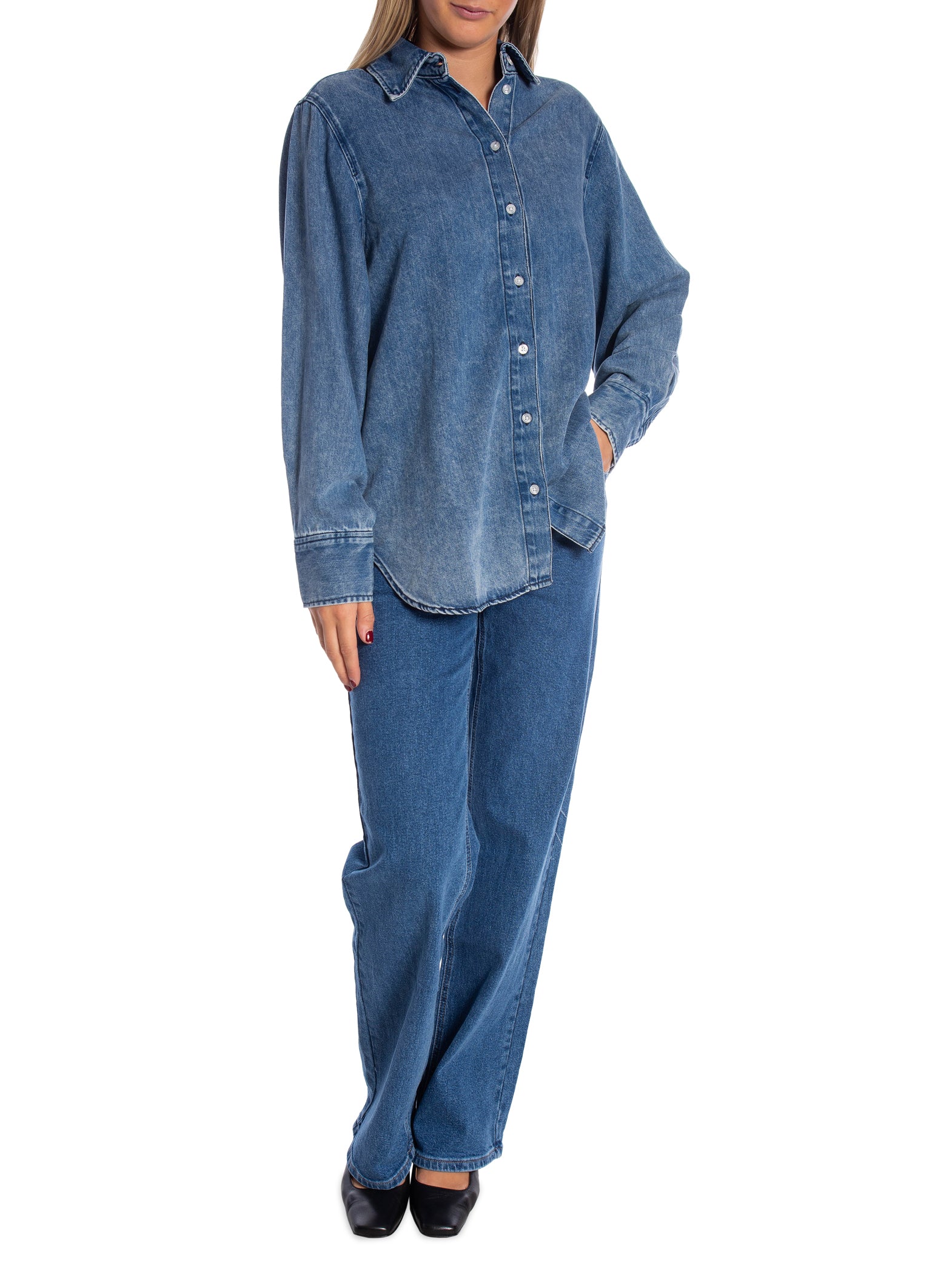 SOFT REBELS SKJORTA KEIRA DARK BLUE DENIM_92031.jpg
