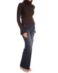 TOPP LETTUCE HEM POLO DK BROWN_102239.jpg