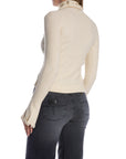 TOPP LETTUCE HEM POLO ECRU_102246.jpg