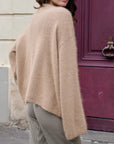 TRÖJA OVERSIZED FUZZY CLASSIC TAUPE_114467.jpg
