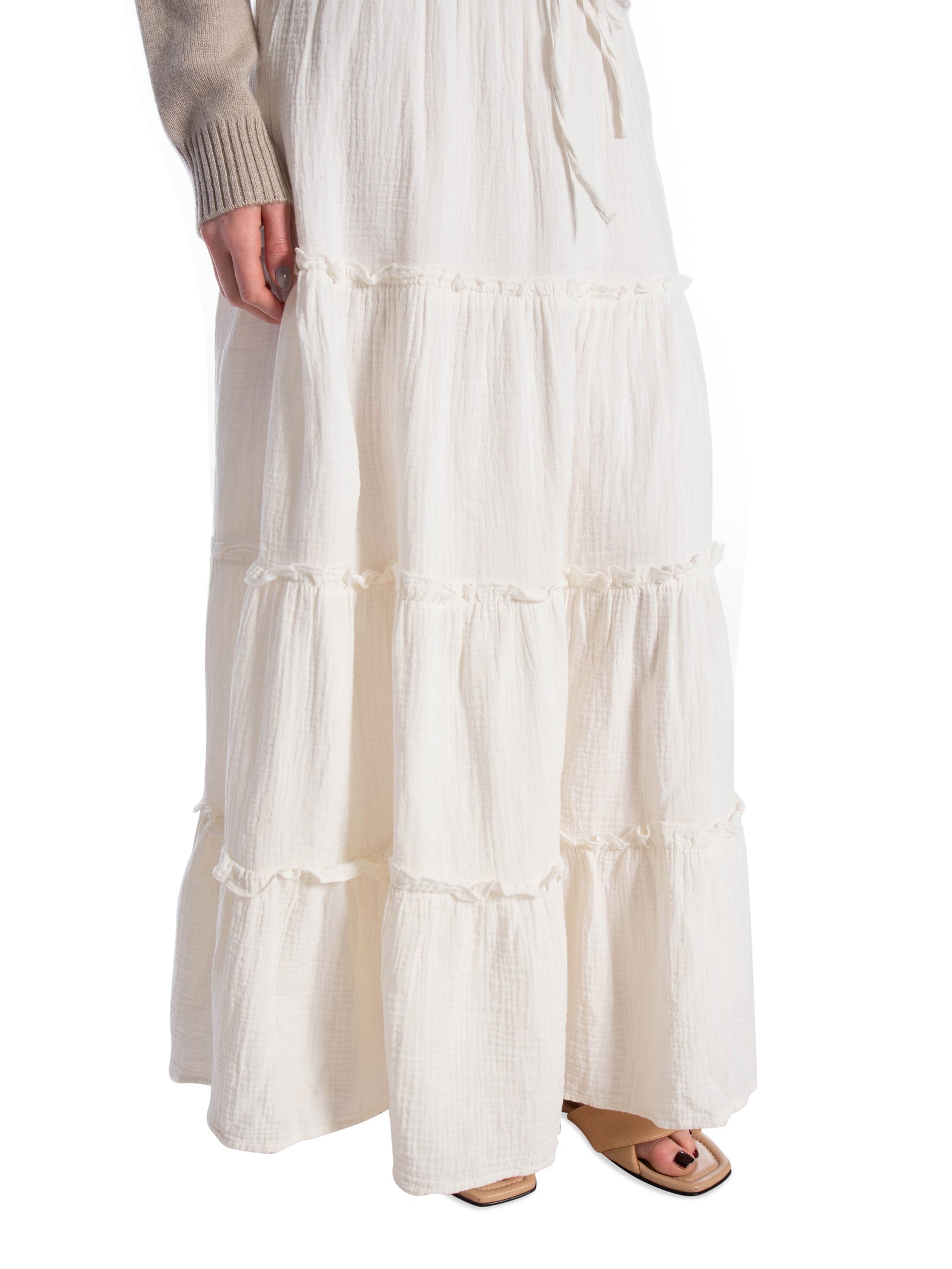 Y.A.S KJOL YASCAPUCINA HW MAXI STAR WHITE_87925.jpg