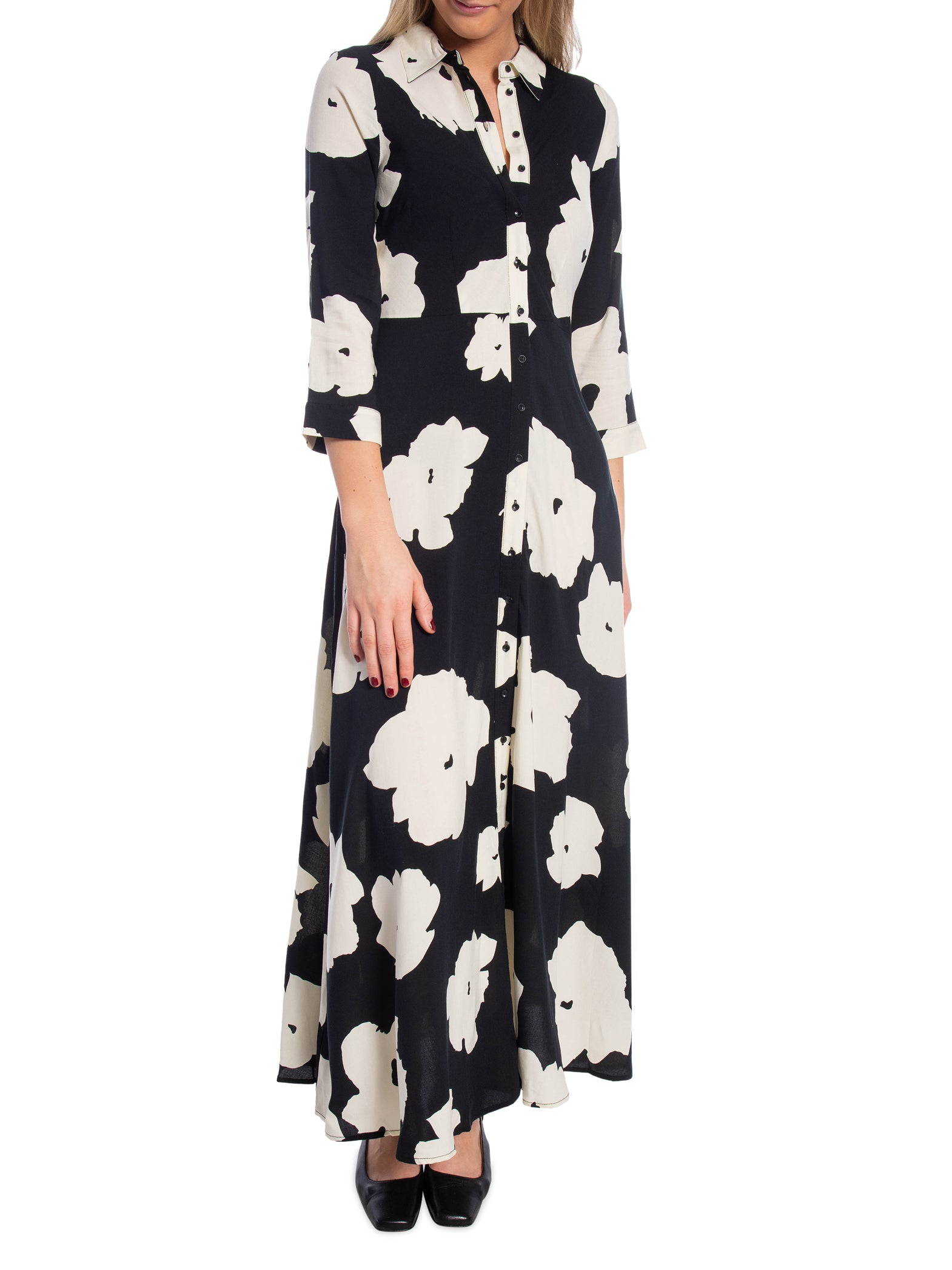Y.A.S KLÄNNING YASSAVANNA LONG SHIRT BLACK_94813.jpg