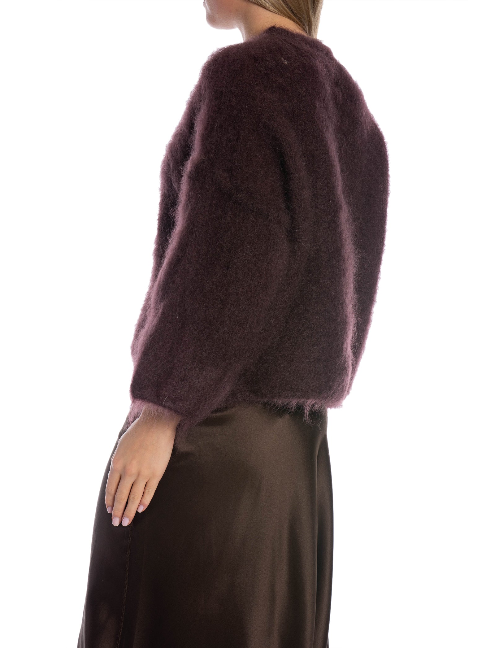 TRÖJA MOHAIR MANCHE 3/4 CHOCOLATE_104493.jpg