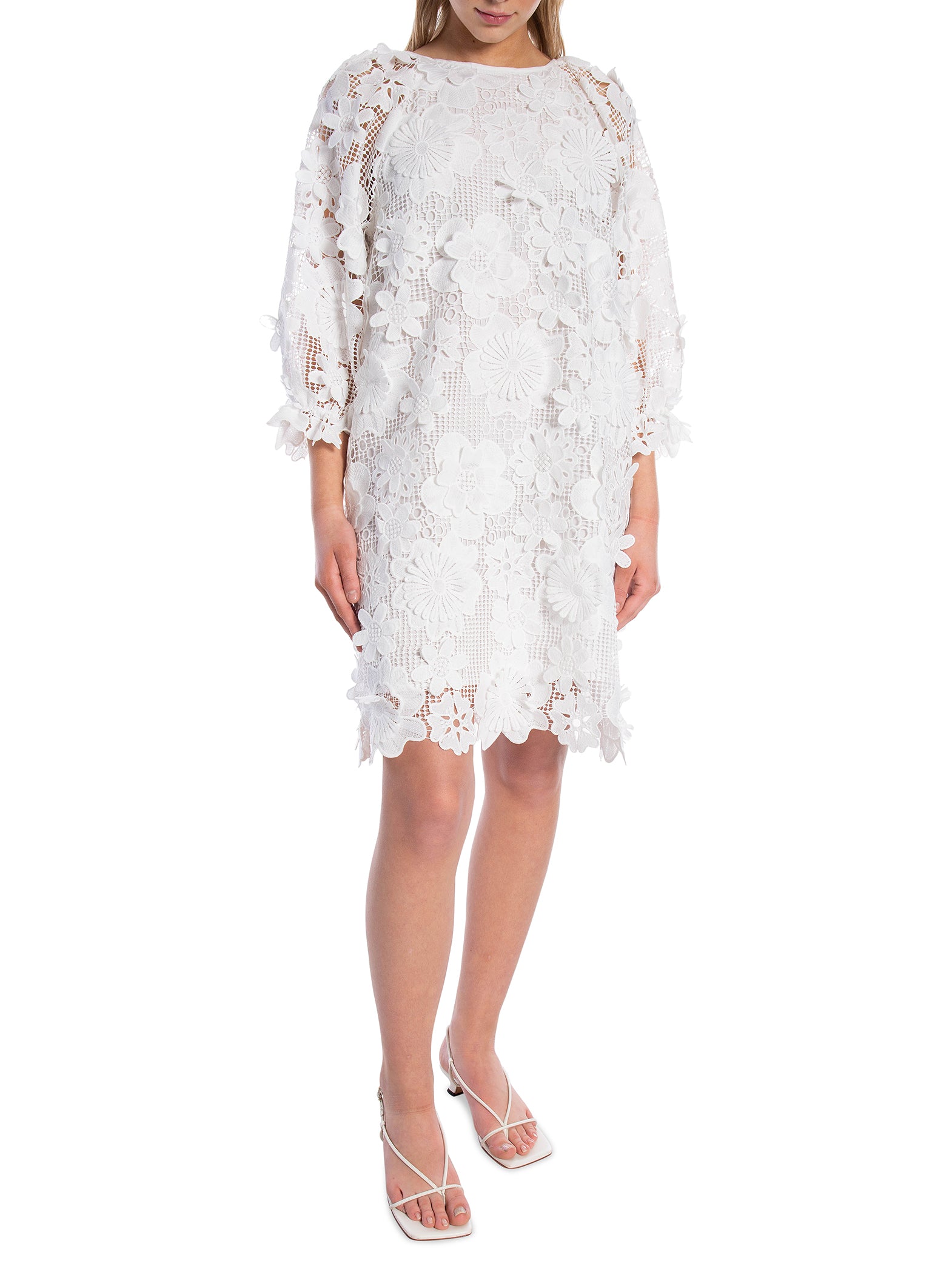 Y.A.S KLÄNNING YASTREA 3/4 STAR WHITE_87305.jpg