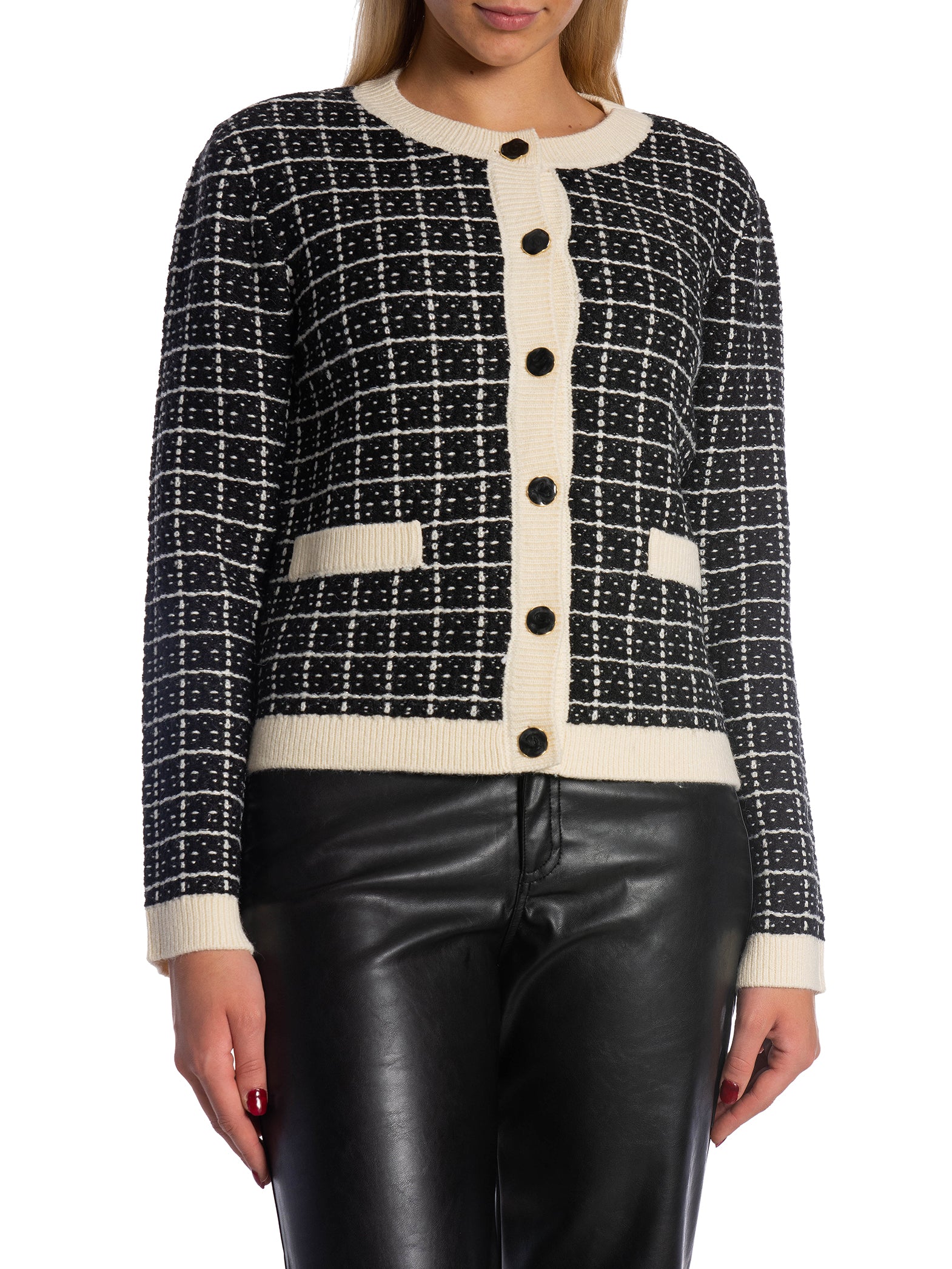 Y.A.S KOFTA YASLIVIA SHORT BLACK/BIRCH_91268.jpg