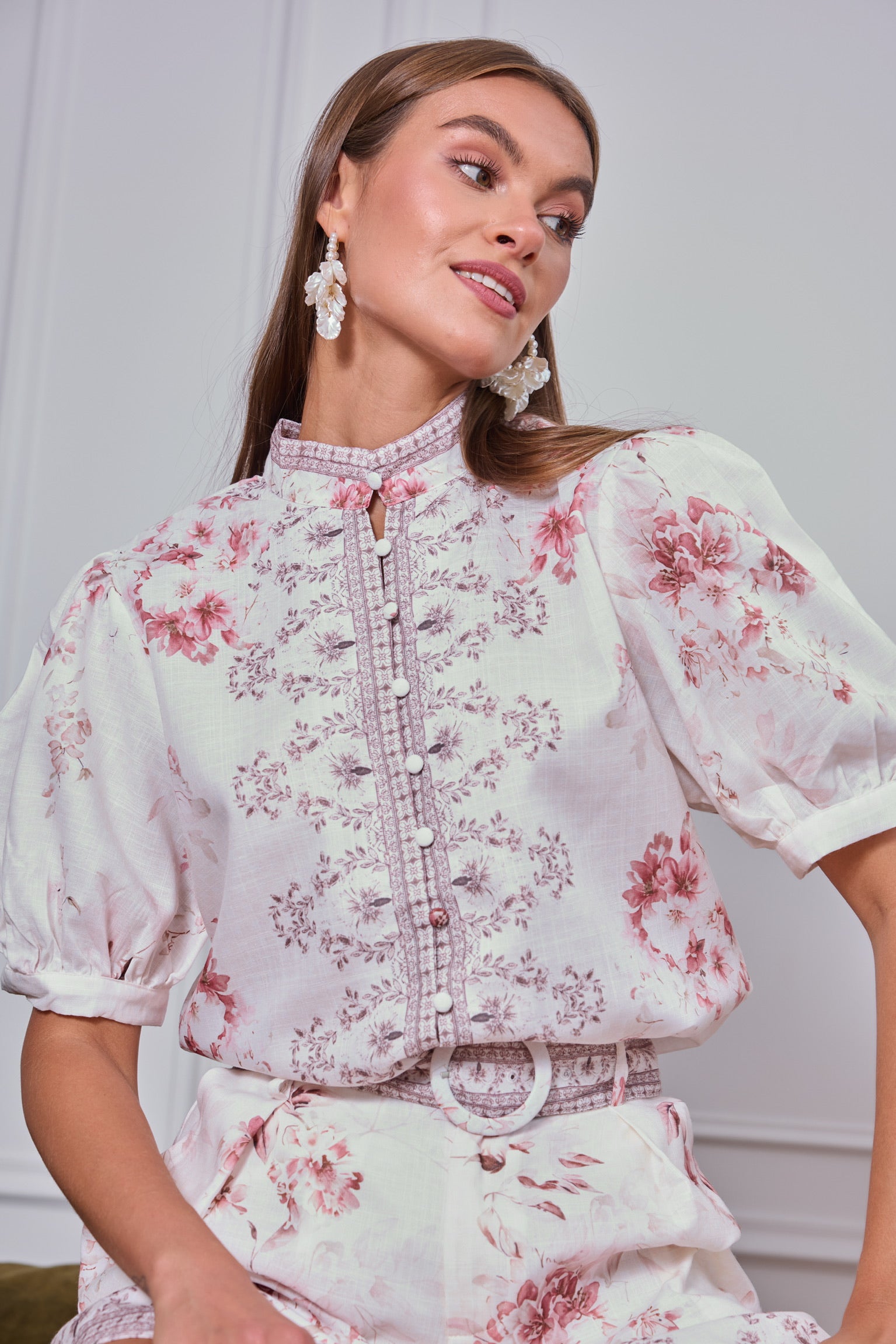 BLUS REFINED ROMANCE DRAMATIC SLEEVES ROSE_108420.jpg