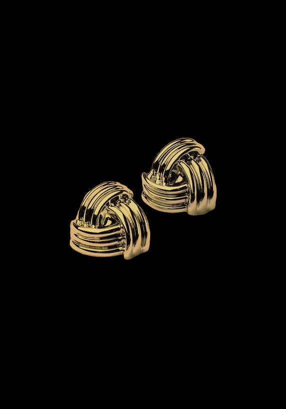 BOW19 DETAILS  ÖRHÄNGEN KNOT STUD GOLD _98017.jpg