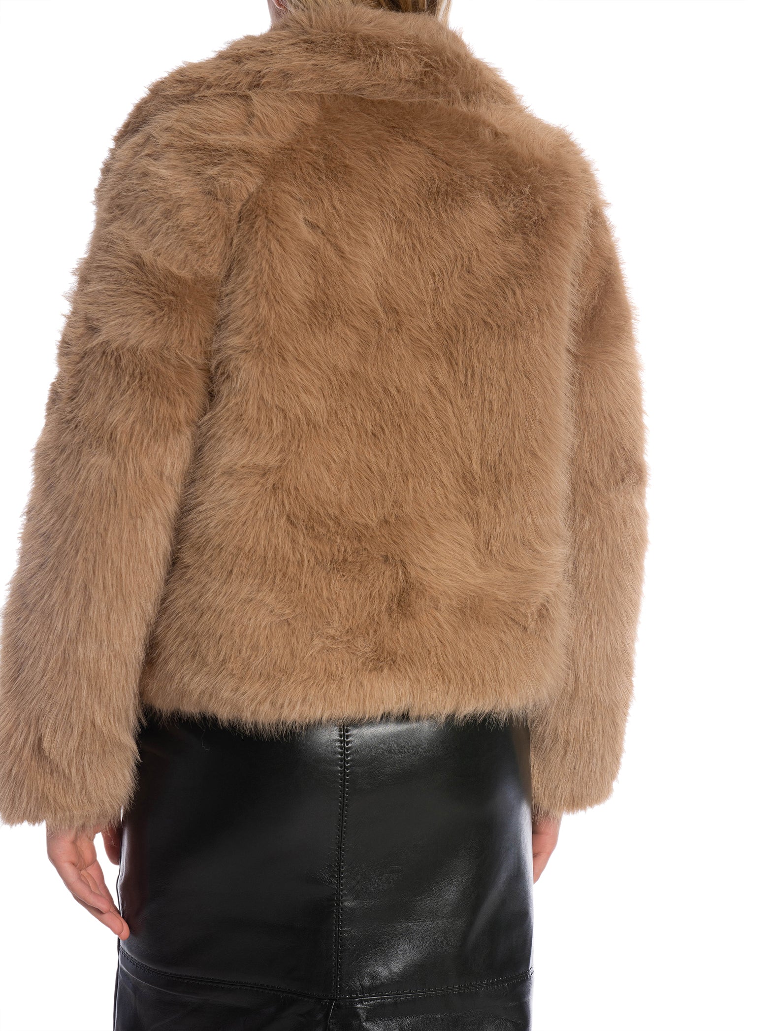 COPPEROSE JACKA SHORT FAUX FUR CAMEL_91459.jpg