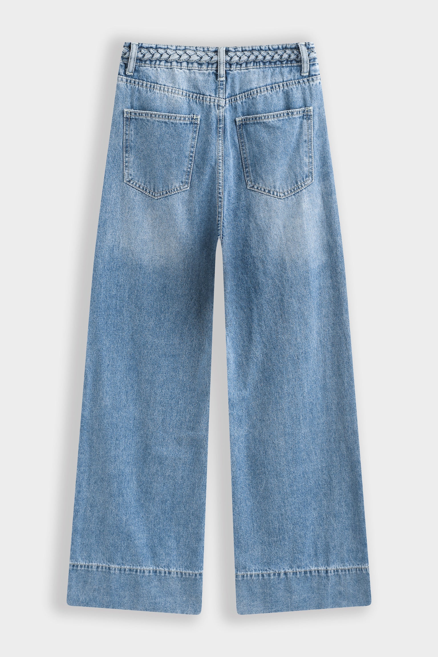 COPPEROSE JEANS BRAIDED WAIST MID BLUE_107199.jpg