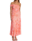 COPPEROSE KLÄNNING ONE-SHOULDER DRAPED MAXI ORANGE_107180.jpg