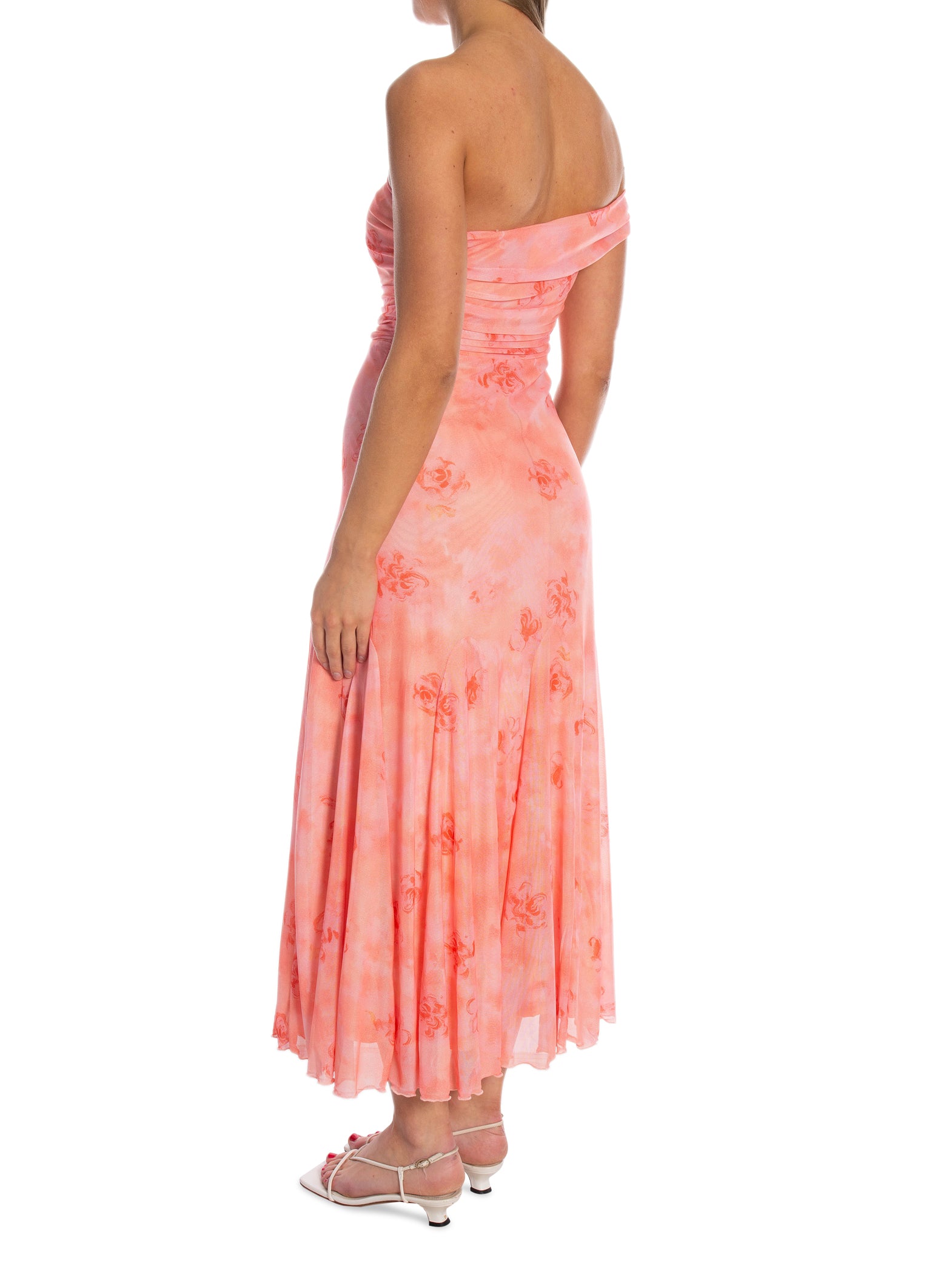 COPPEROSE KLÄNNING ONE-SHOULDER DRAPED MAXI ORANGE_107182.jpg