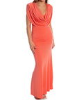 COPPEROSE KLÄNNING SCULPTURAL DRAPED MAXI CORAL_107720.jpg