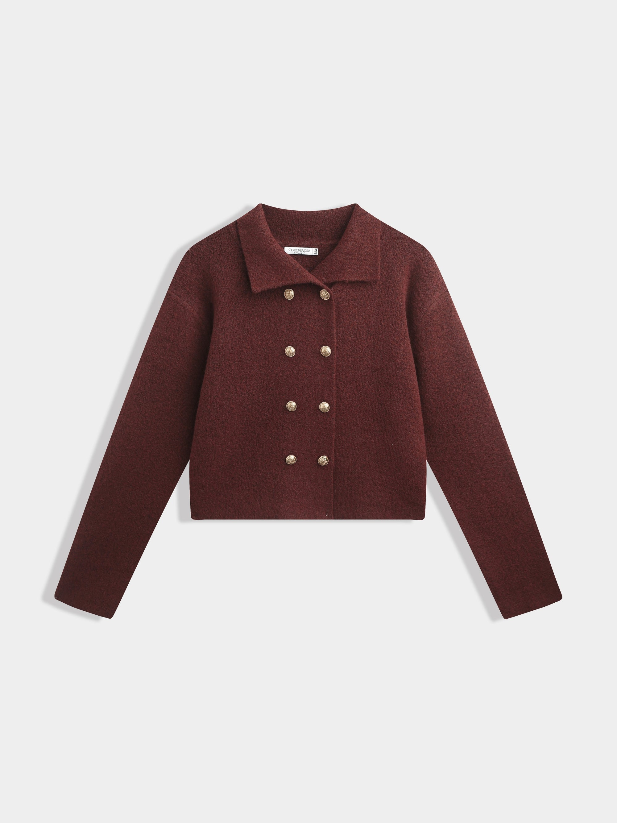 COPPEROSE KOFTA CLASSIC DOUBLE GOLD BUTTONS BURGUNDY_102594.jpg