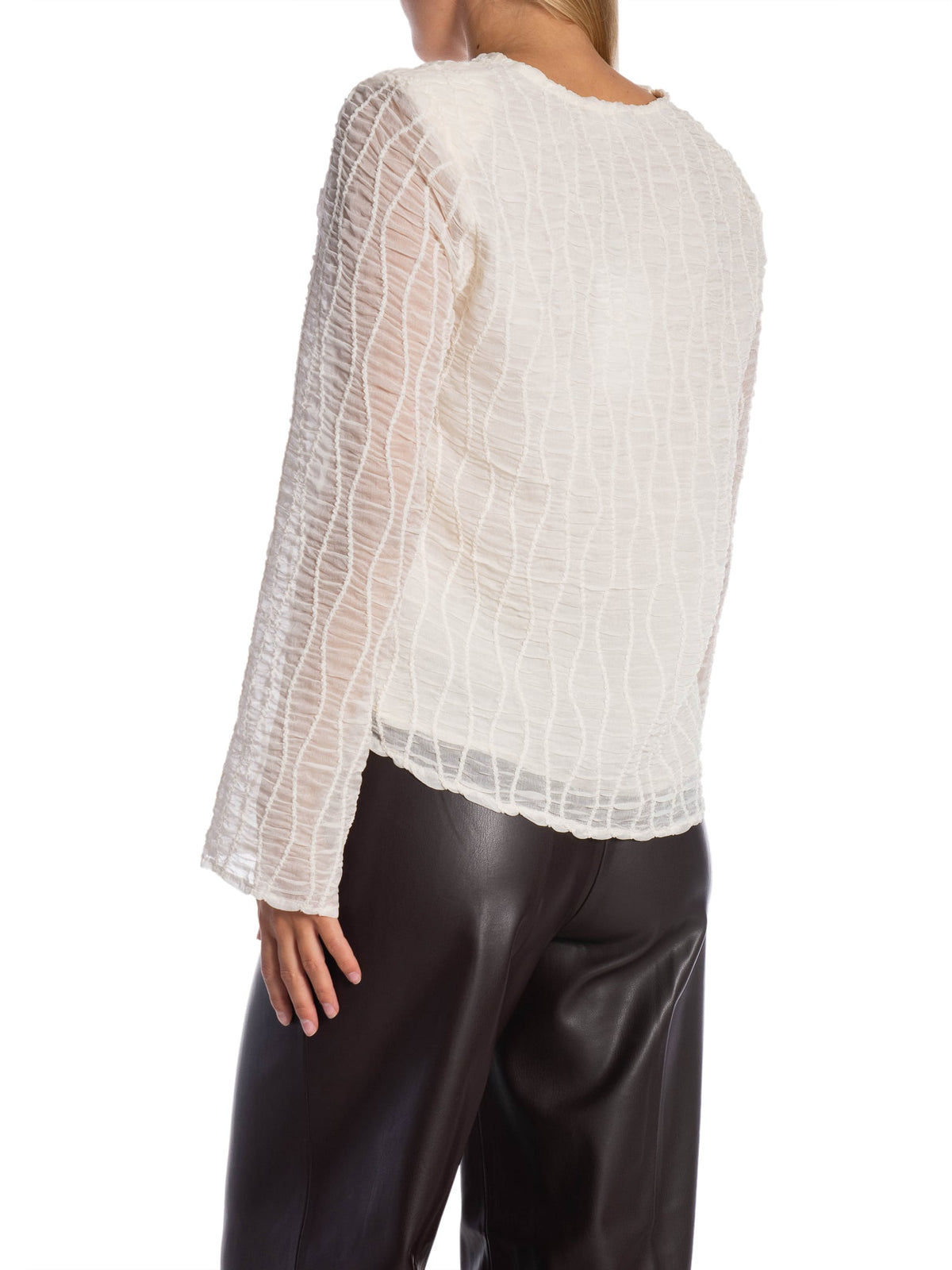 CO'COUTURE BLUS BALTA PADDED V OFF WHITE_113659.jpg