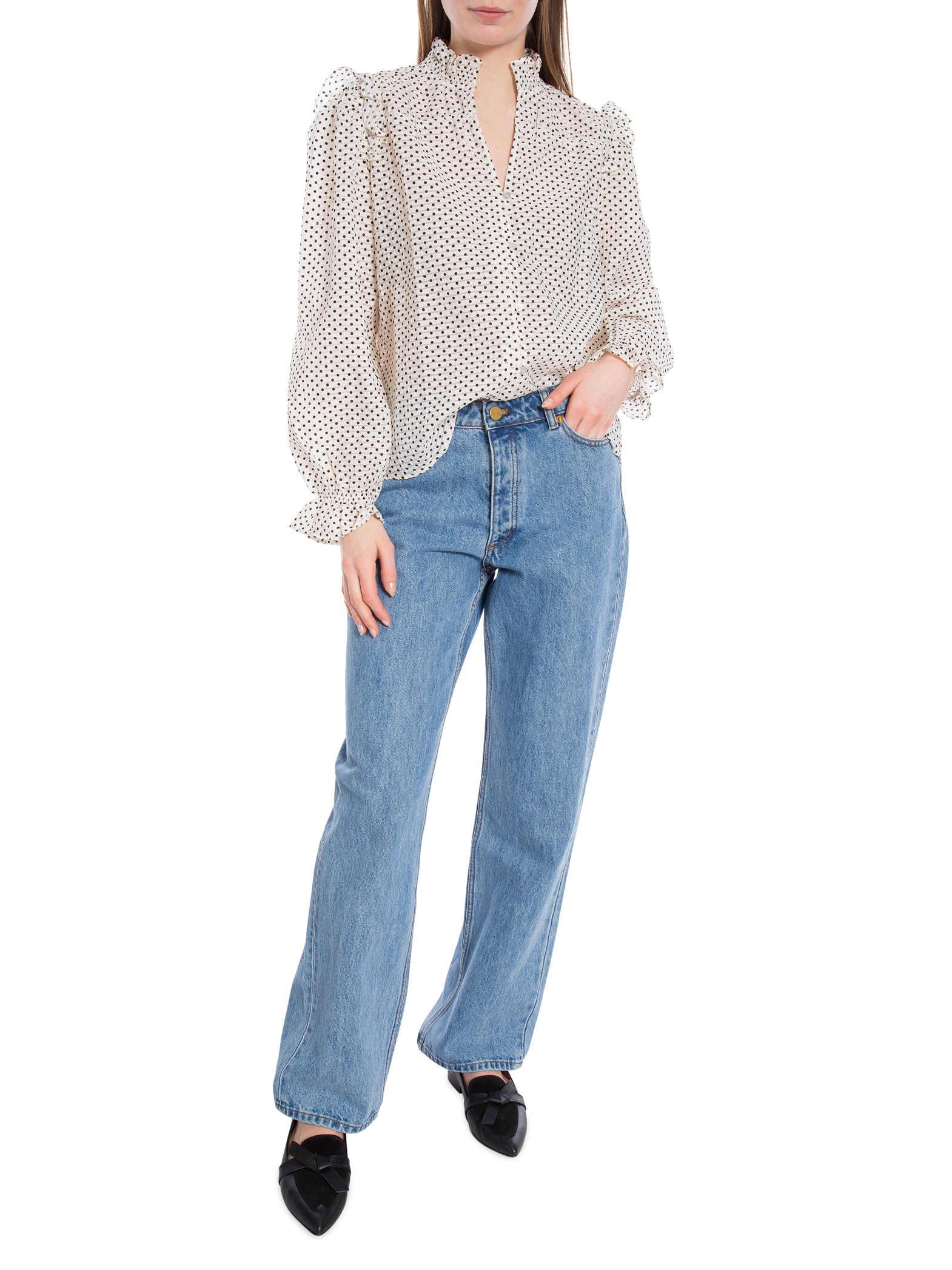 CO\'COUTURE BLUS CHESS DOT OFF WHITE_86354.jpg