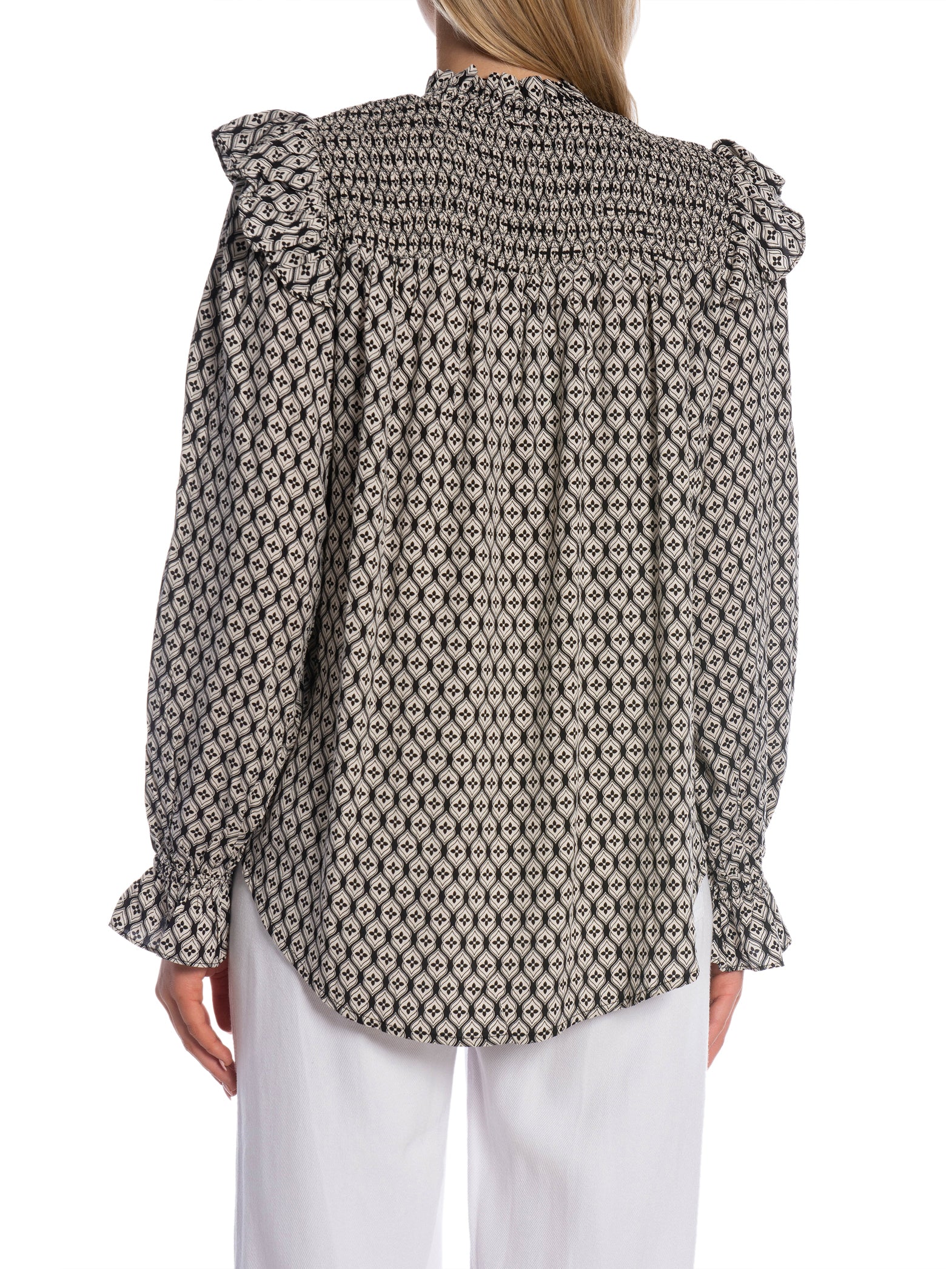 CO\'COUTURE BLUS LAURA SMOCK BLACK_89292.jpg