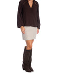 CO´COUTURE BLUS SHINA LACE DARK BROWN_101817.jpg