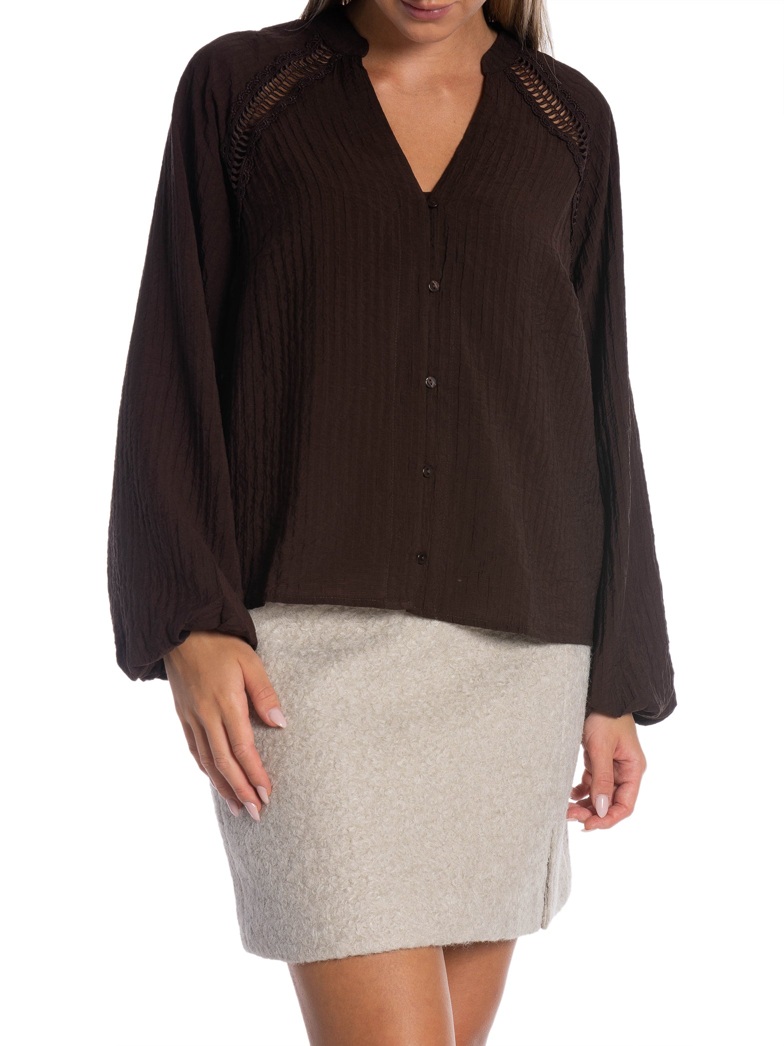 CO´COUTURE BLUS SHINA LACE DARK BROWN_101818.jpg