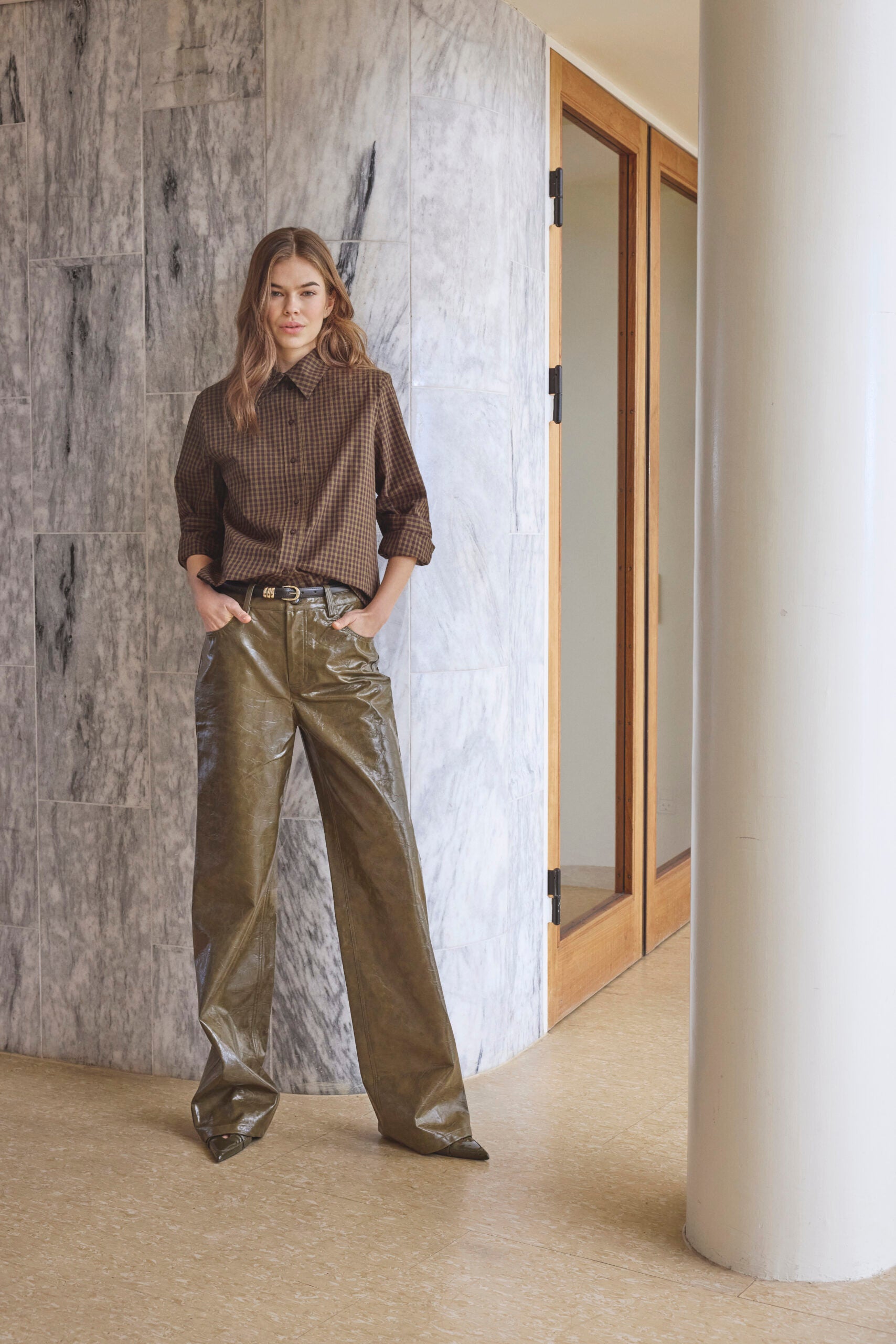 CO'COUTURE BYXA RICHA OLIVE L32_111738.jpg