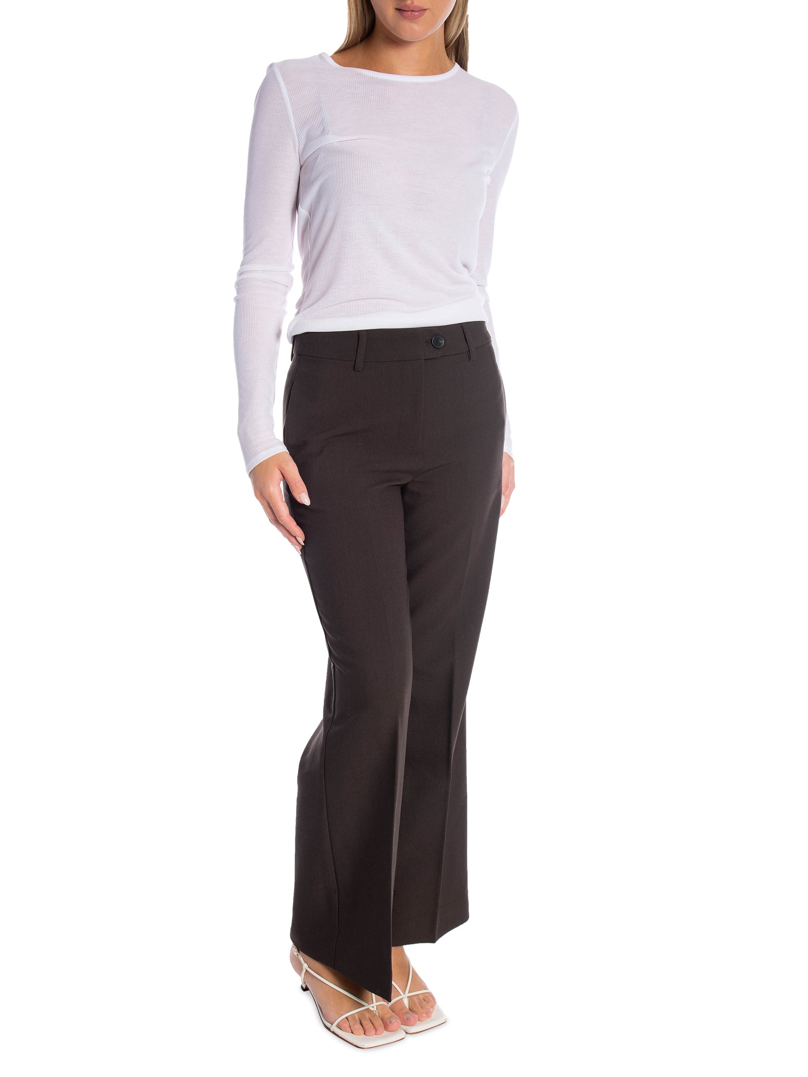 CO´COUTURE BYXA VOLA WIDE DARK BROWN_102169.jpg