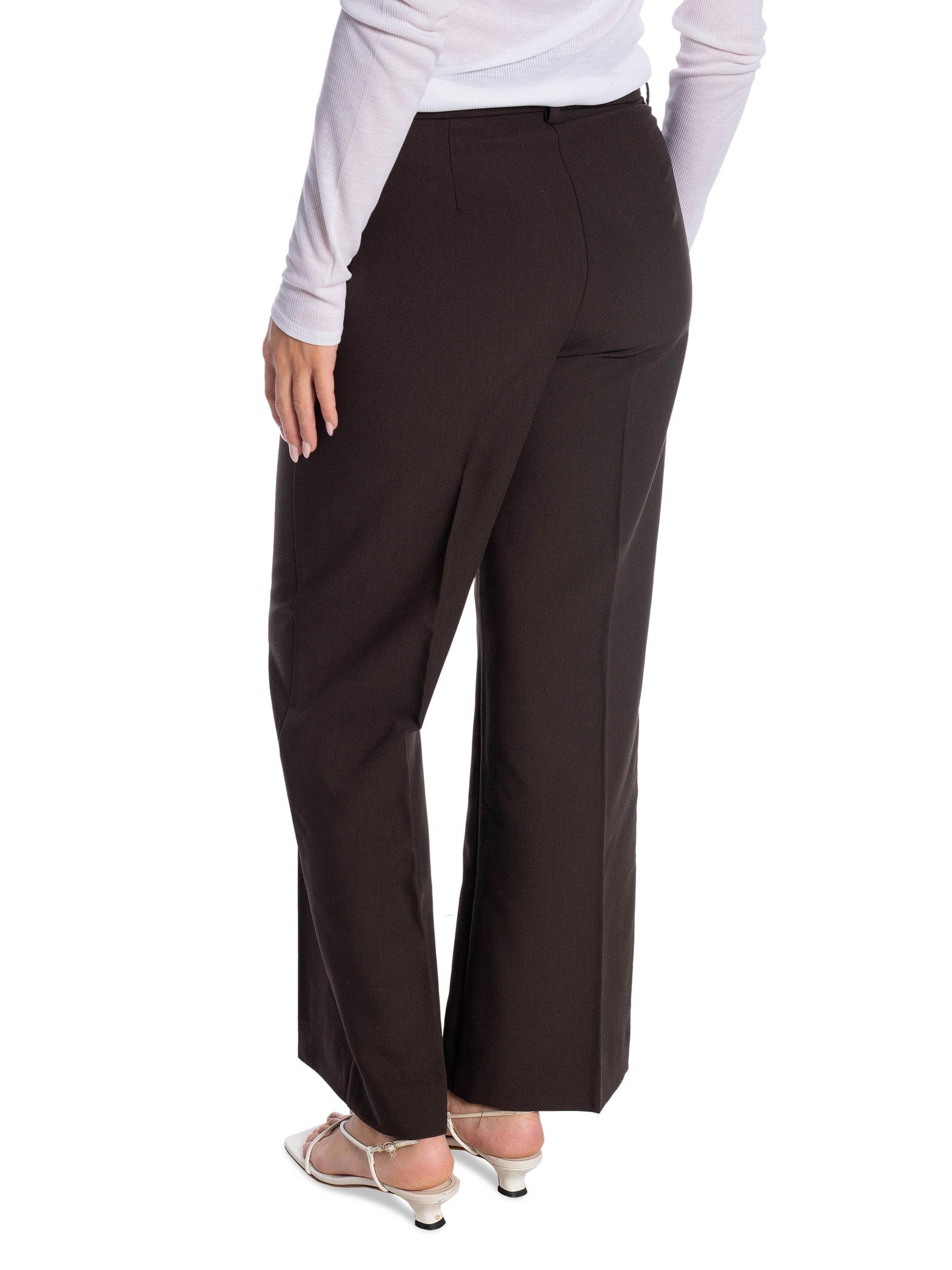CO´COUTURE BYXA VOLA WIDE DARK BROWN_102172.jpg