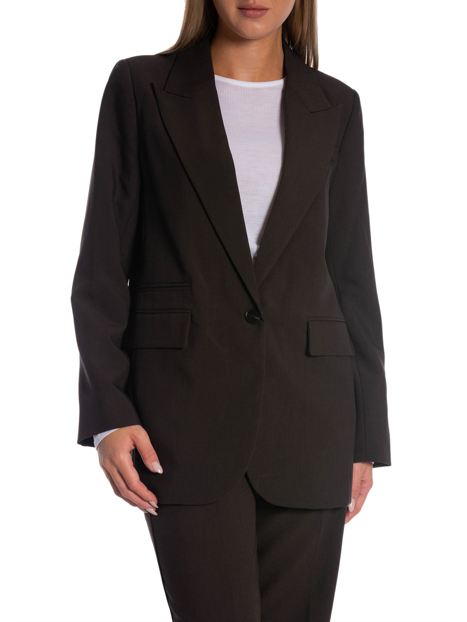 CO´COUTURE KAVAJ VOLA OVERSIZE DARK BROWN _102167.jpg