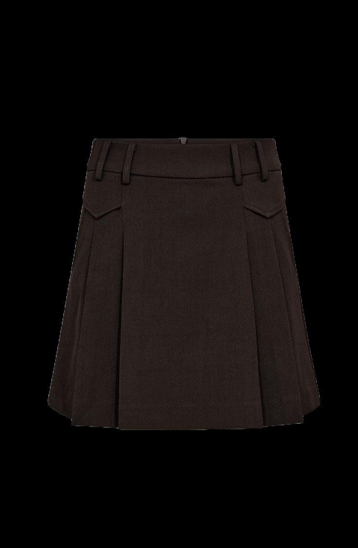 CO´COUTURE KJOL LUNA POCKET DARK BROWN_101107.jpg