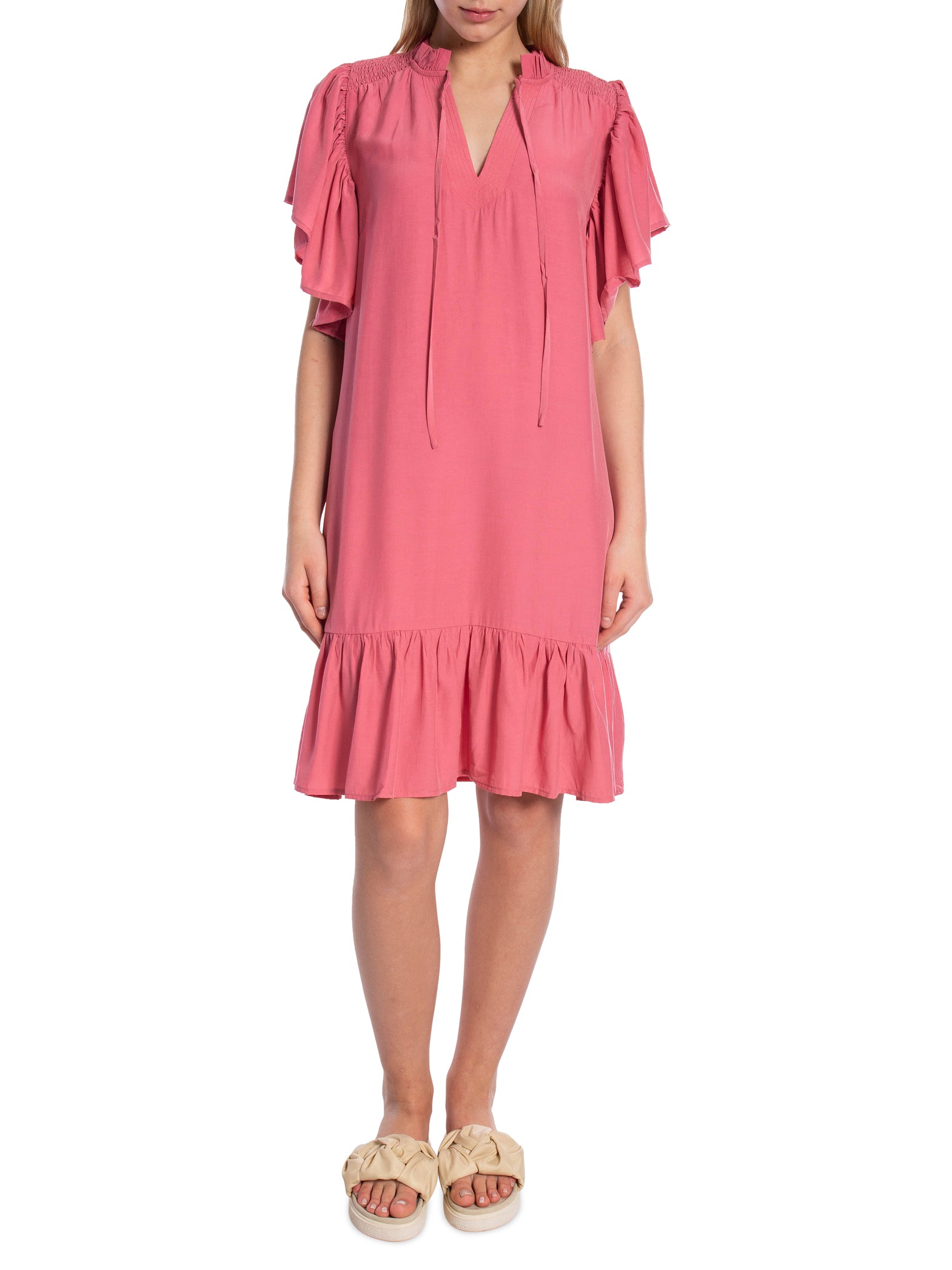 CO´COUTURE KLÄNNING TORA FRILL BLUSH_87741.jpg