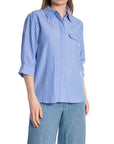 CO´COUTURE SKJORTA  TEA STRIPE  BLUE_98353.jpg