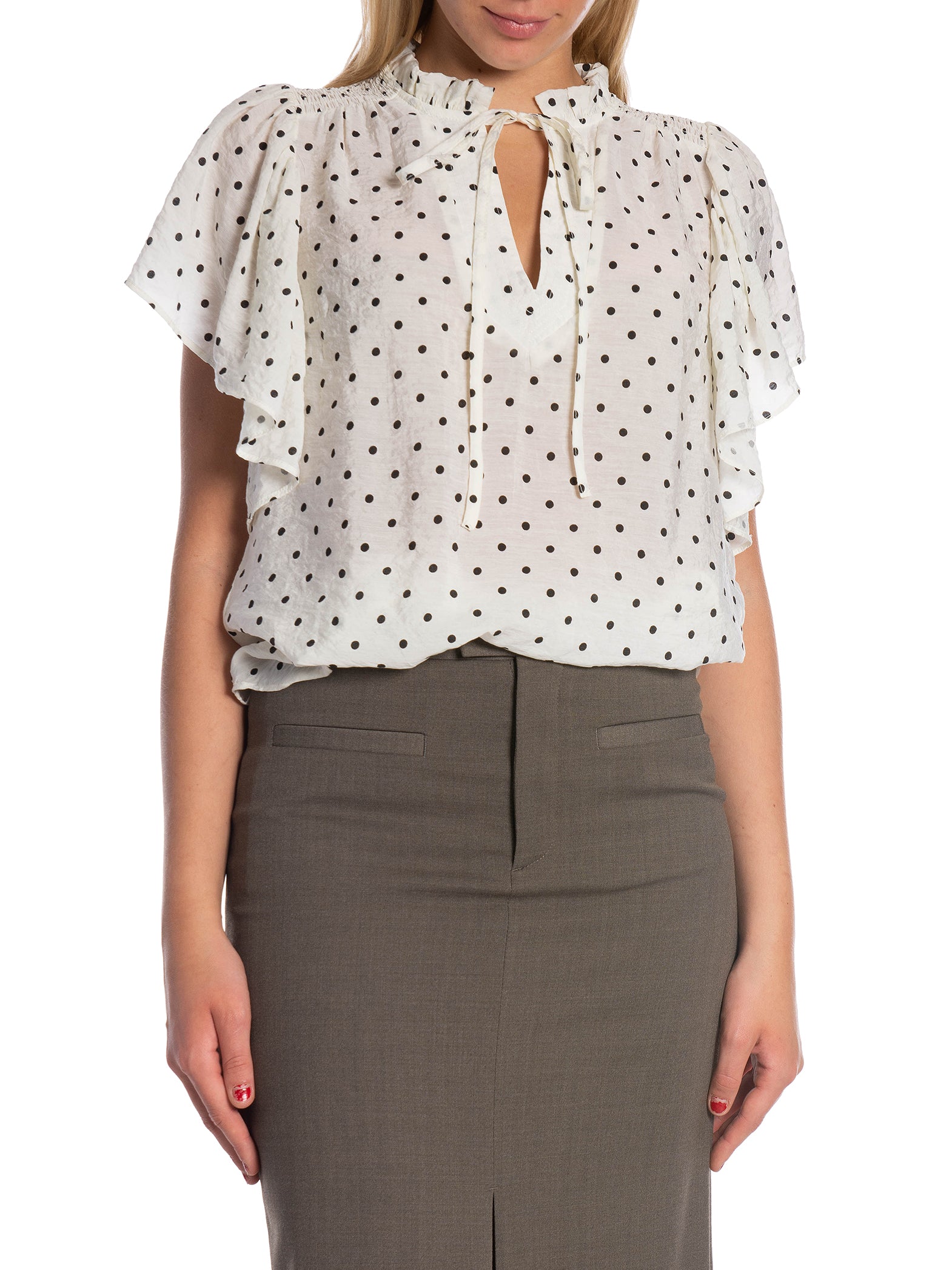 CO\'COUTURE TOPP DIONNE DOT FRILL OFF WHITE_90815.jpg