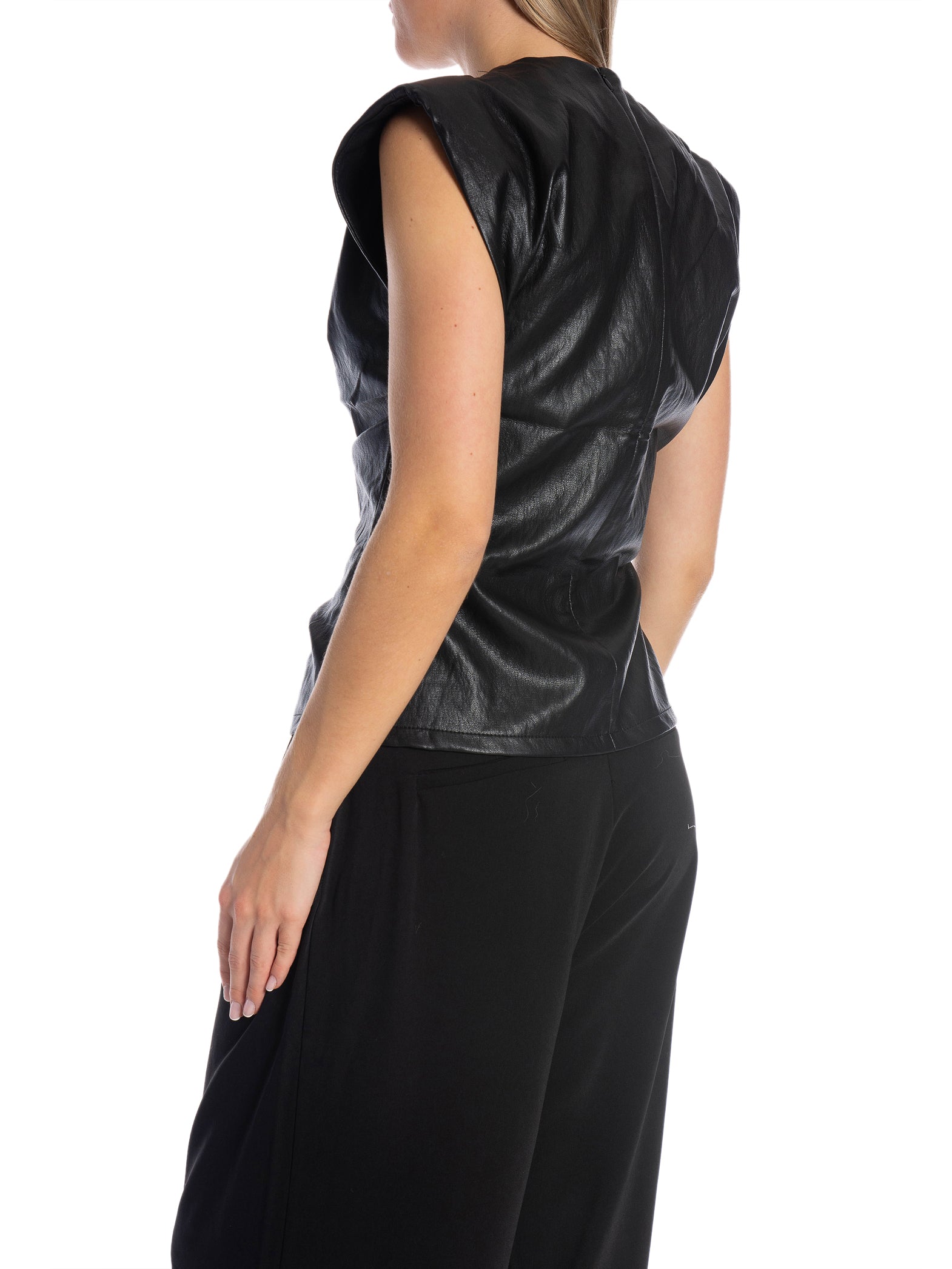 CO&#39;COUTURE TOPP GITT PLEAT BLACK _103456.jpg