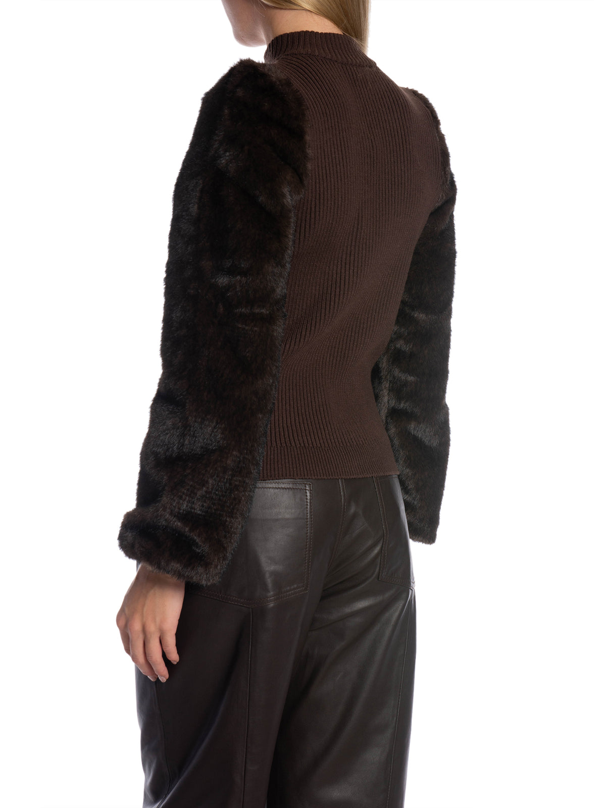 CO'COUTURE TRÖJA ELISABETH FUR MIX DARK BROWN_115122.jpg
