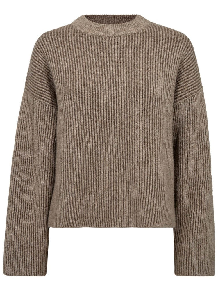 CO'COUTURE TRÖJA THERESA RIB KNIT SAND_102376.jpg