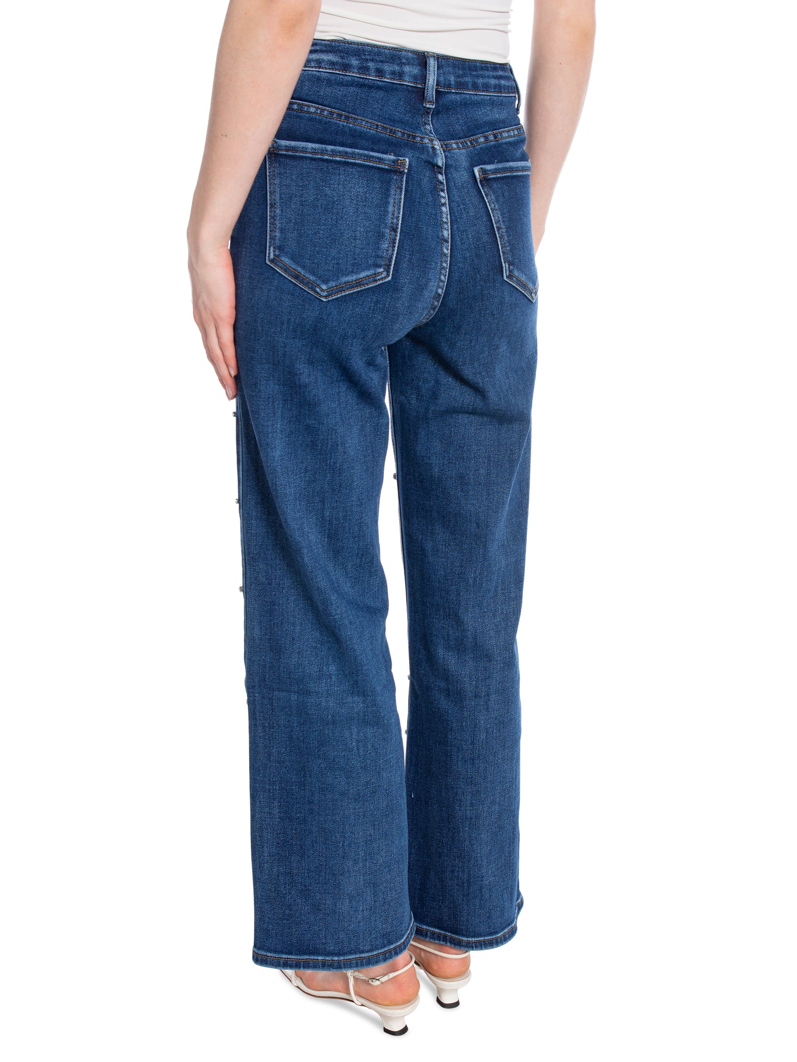 DENIM LIFE JEANS DIAMOND BUTTONS WIRE LEG F3781_86350.jpg