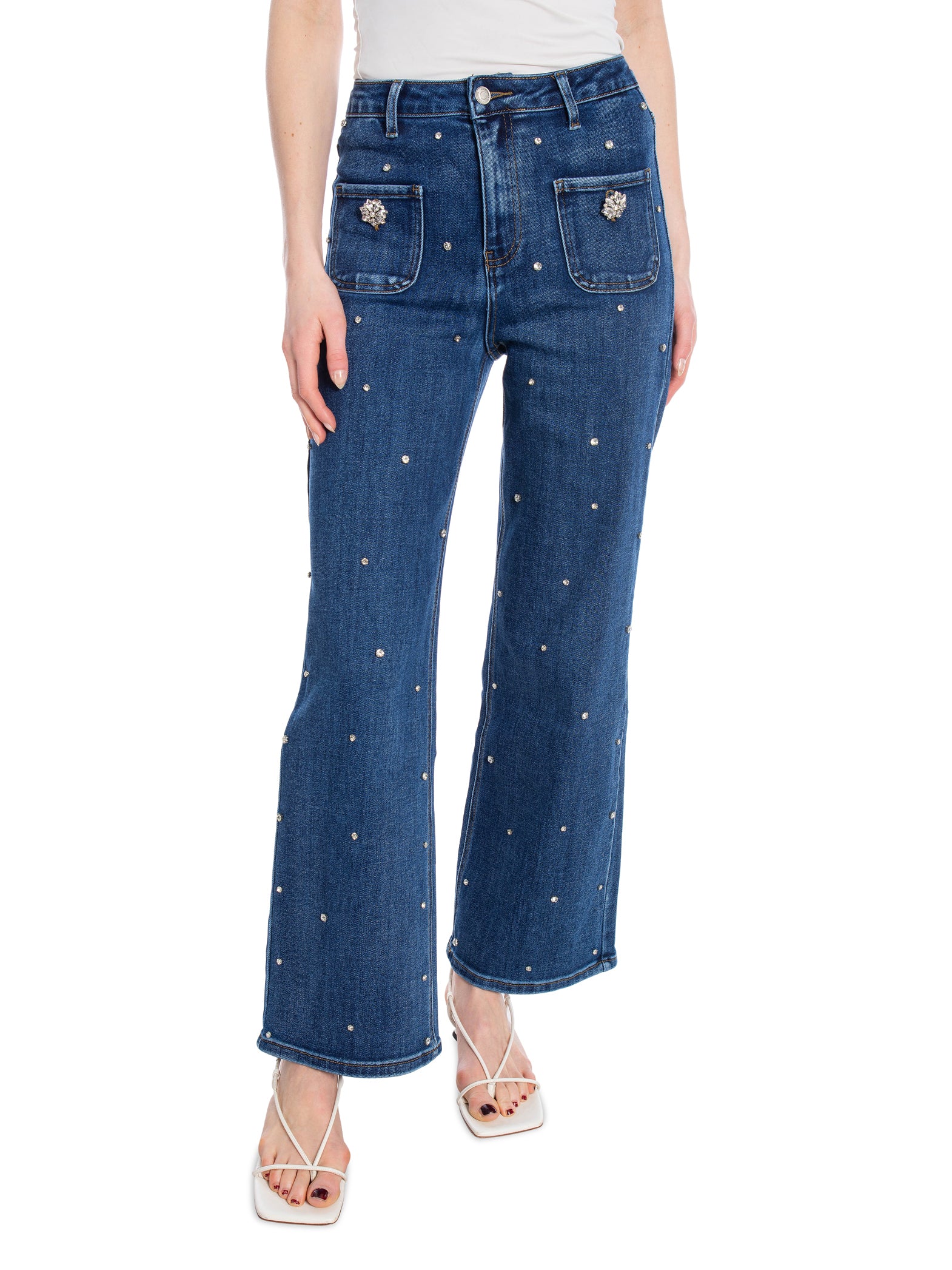 DENIM LIFE JEANS DIAMOND BUTTONS WIRE LEG F3781_86351.jpg