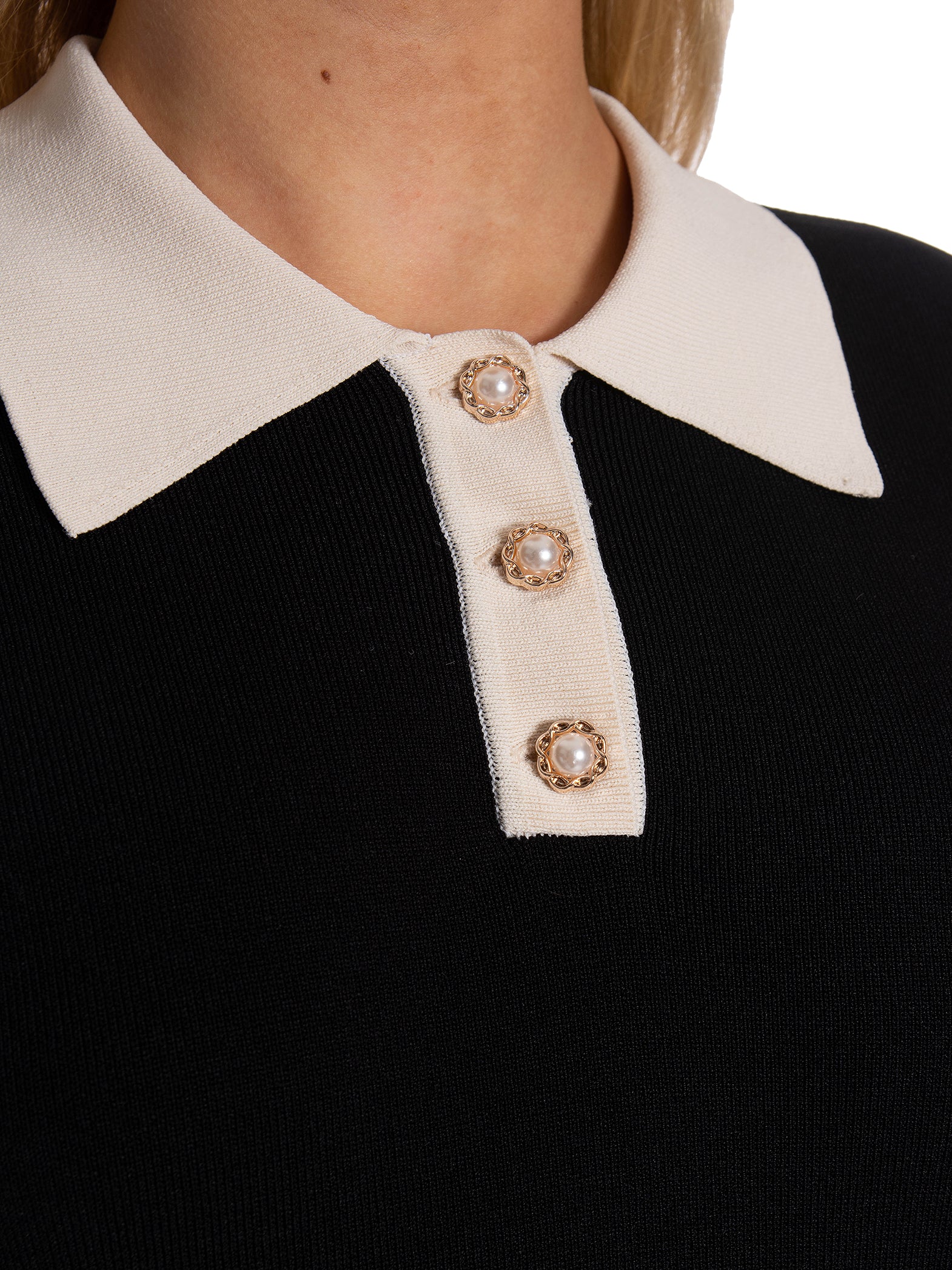 Y.A.S KLÄNNING YASMILLE KNIT BLACK/DETAIL STAR WHITE_90703.jpg