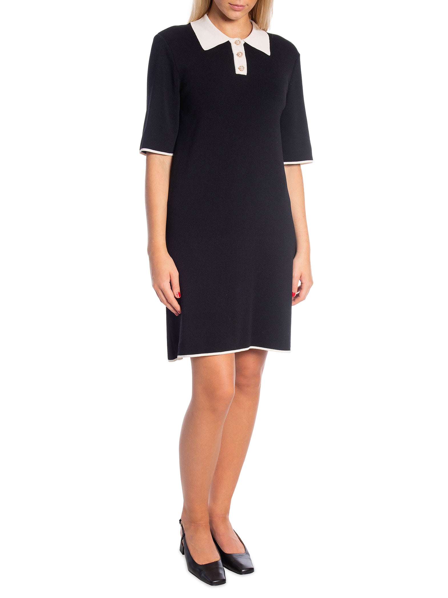 Y.A.S KLÄNNING YASMILLE KNIT BLACK/DETAIL STAR WHITE_90704.jpg