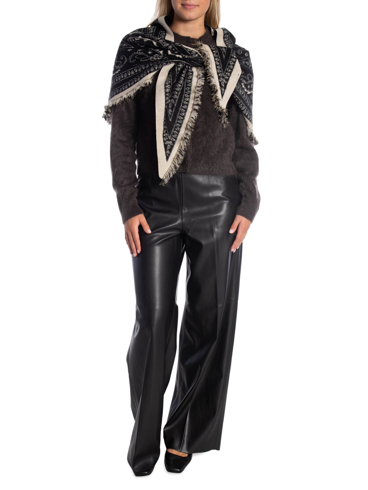 HALSDUK PAISLEY FRINGE KNIT NOIR_114207.jpg