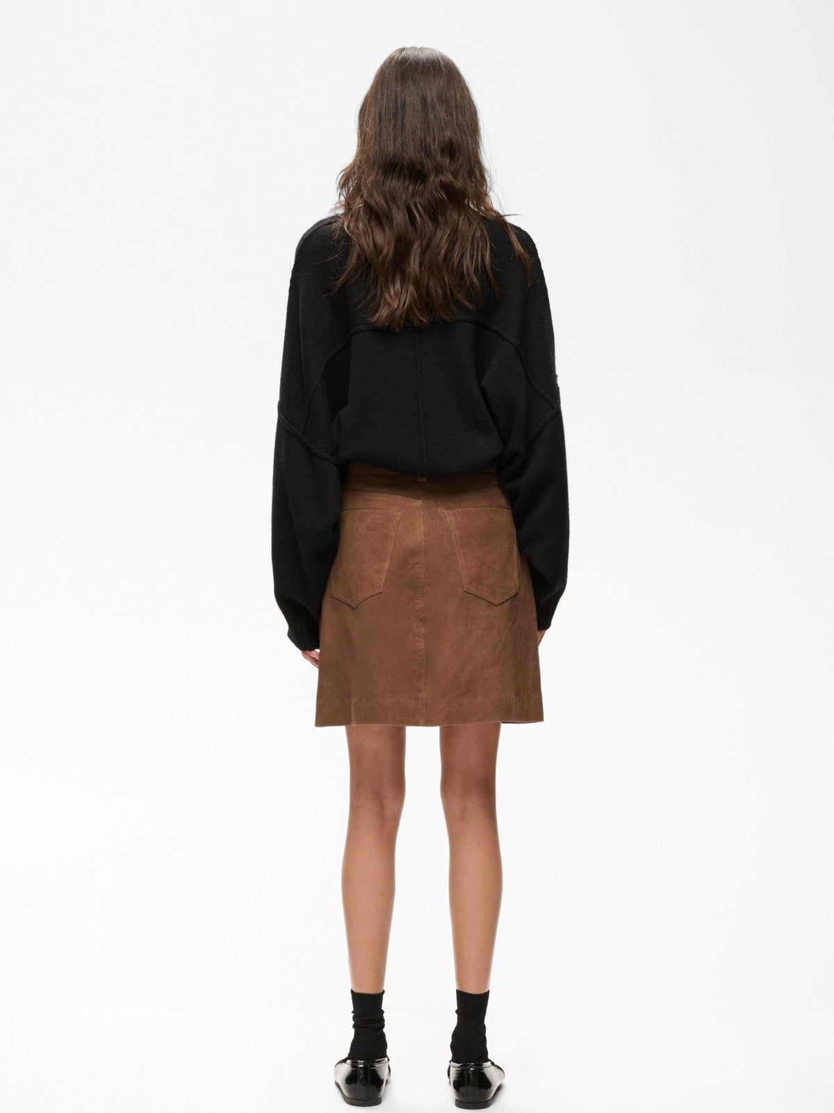 INWEAR KJOL HELKI SUEDE SORREL HORSE_114936.jpg